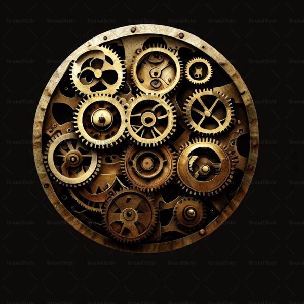 Steampunk Zahnräder